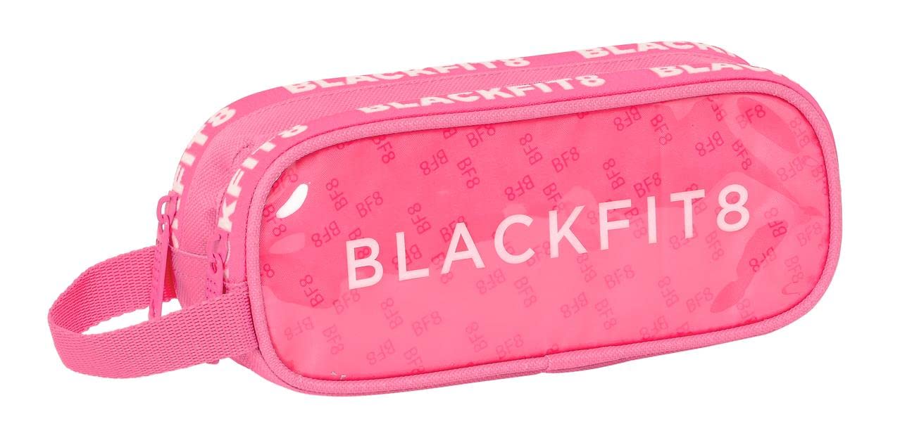 SAFTA 842244513 Blackfit8 Double Case Glow Up 21X8X6Cm, Multicoloured