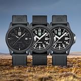 Luminox - G Collection Patagonia zegarek męski 43 mm - zegarek do nurkowania z wyświetlaczem daty 100 m wodoszczelny - kilka wariantów - wyprodukowano w Szwajcarii - Zegarek męski - Wyprodukowano w