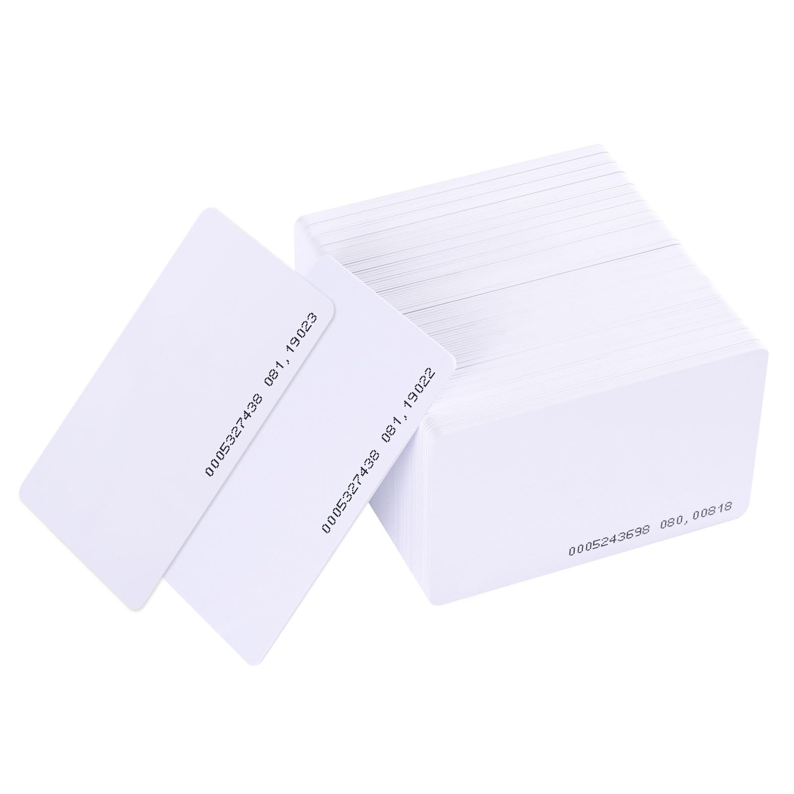 100 PCS RFID ID Cards Token Tag Key Card for Entry Access Control for Door Access Control Contactless 125kHz 0.8mm Thick Read Only (100 PCS RFID ID