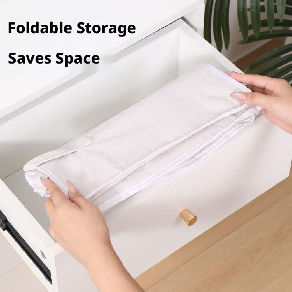 Kleiderbügel-Aufbewahrungsbox, dreieckige Aufbewahrungstasche mit Griff, Kleiderbügel-Organizer, Halter für platzsparend, wasserdicht, tragbar, für Schrank, Ordner, Waschküche, Kleiderschrank