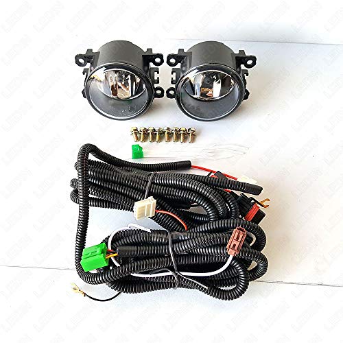 Ledin Fog Lights For 2006-2014 Suzuki Grand Vitara (Oe Style Clear Lens With Switch, Wires, Bulbs) #TOP1