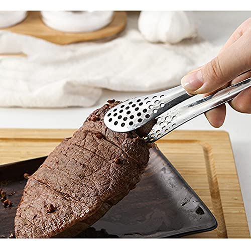 Pinze da Cucina 1 pz Pinza da Cucina in Acciaio Inossidabile Resistente al Calore Barbecue Cibo Cucina