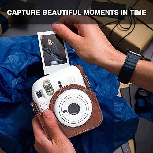 Funda Protectora para Cámara Instax Mini 12 Marrón miniatura 5
