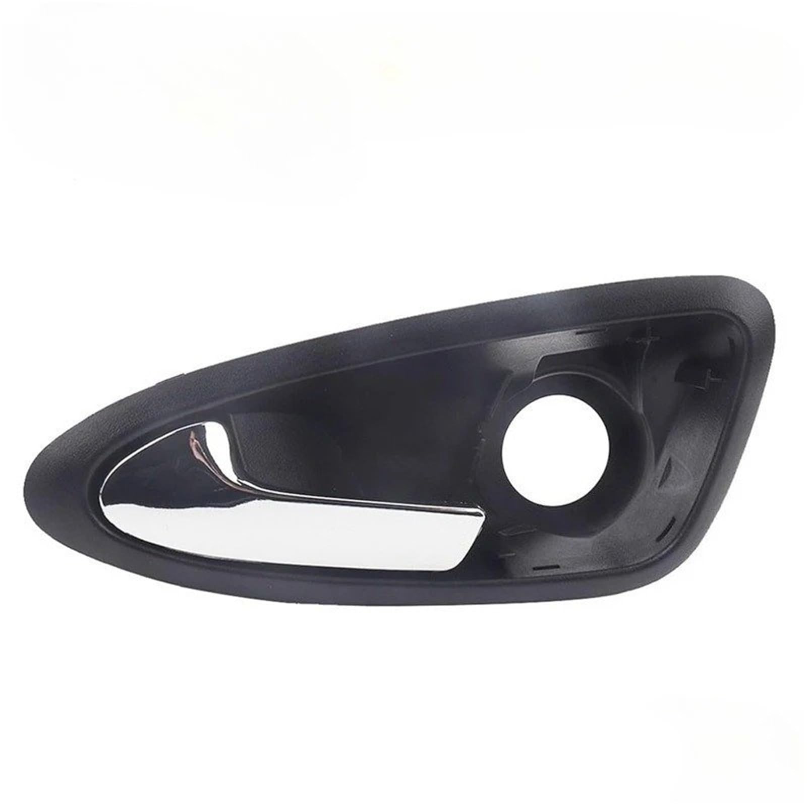 Punxdda Car Inner Handle 6J1837113A 6J1837114A for Seat Ibiza 6J 2010-2022 Car Interior Door Handle Knob(Front Left Bright)