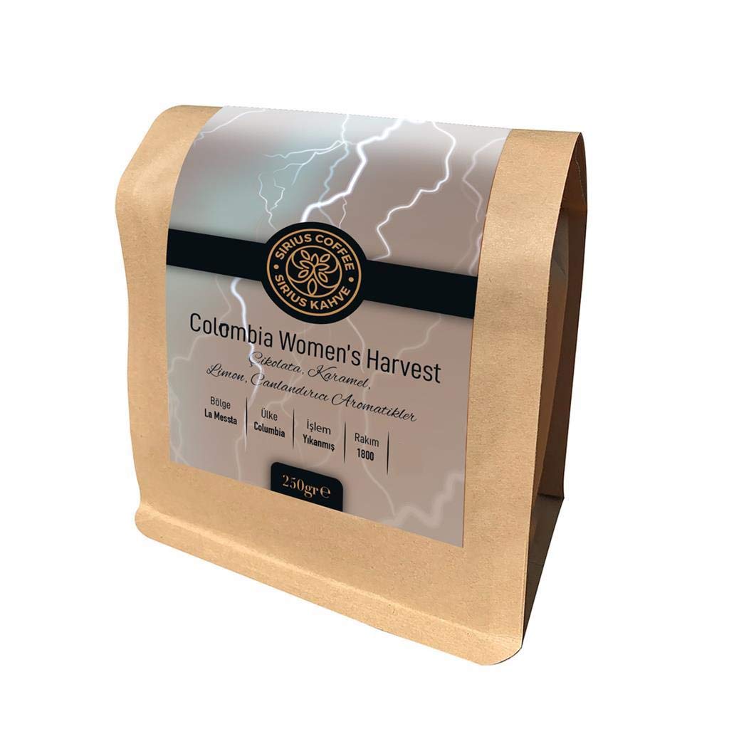 Sirius Premium Kahve Colombia Women Harbest 250 gr