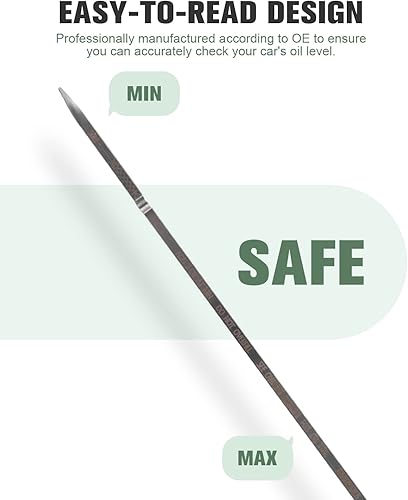 Miniatura 4 de SCITOO Varilla de medición de transmisión de aceite de 24.96 pulgadas para Chrysler 300 2.7L V6 2005-2010, para Dodge Charger 2.7L V6 2006-2007