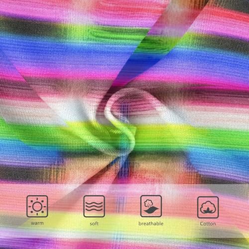 Colorful Neon Stripes Panties Little Girl Girls Underwear Toddler Cotton Animal Briefs Girls Undies 2t3