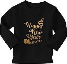 Happy New Year - Gold Foil NYE Eve Infant/Toddler Cotton Jersey T-Shirt