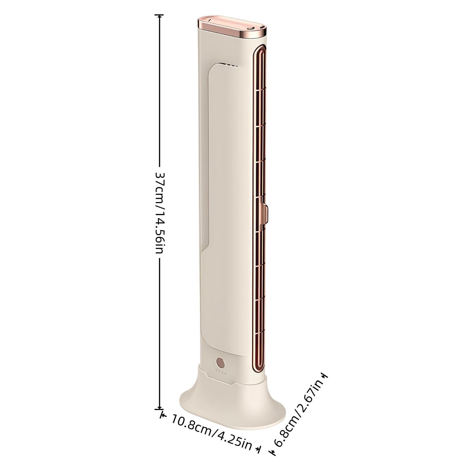Ventilatore senza pale, ventilatore a torre con design portatile 2026, ventole di raffreddamento silenziose per casa, ufficio, camera da , ventilatore da scrivania alimentato tramite USB