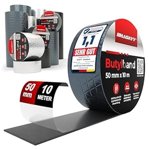 Haskyy Butylband 50mm x 10m Anthrazit