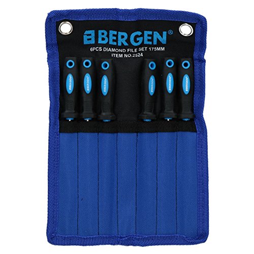 Diamond Precision Needle File 6pc Set Total Length 175mm Jewellers Craft Making