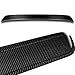 Q1-TECH, Rear Window Roof Spoiler Compatible with 2017-2023 Mercedes-Benz (W213) E-Class E53 AMG E250 E300 E350 E400 E450 E63 AMG E43 AMG, Real Carbon Fiber, Rear Window Roof Visor Spoiler Wing