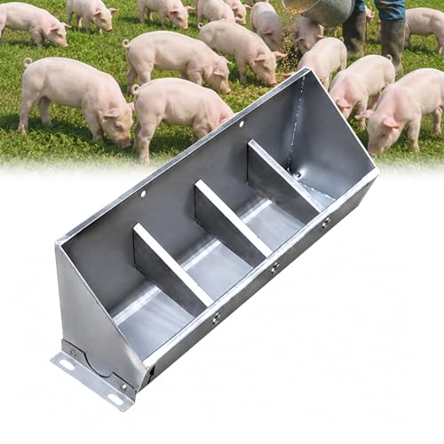 Mangeoire bétail pour porcs et moutons idéale en bergerie