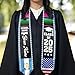 Guatemalan Graduation Sash, Guatemala Graduation Stole Custom, Guatemalan American Flag Graduation Sash 2025 10