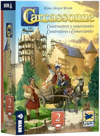 Devir – Carcassonne: Constructores y Comerciantes | Expansión de ...
