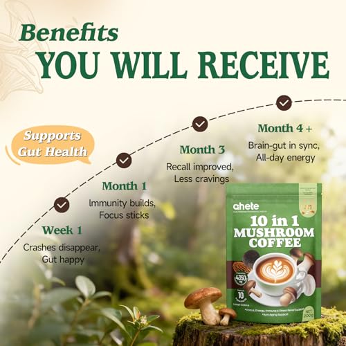 Ahete 10-in-1 Mushroom Coffee