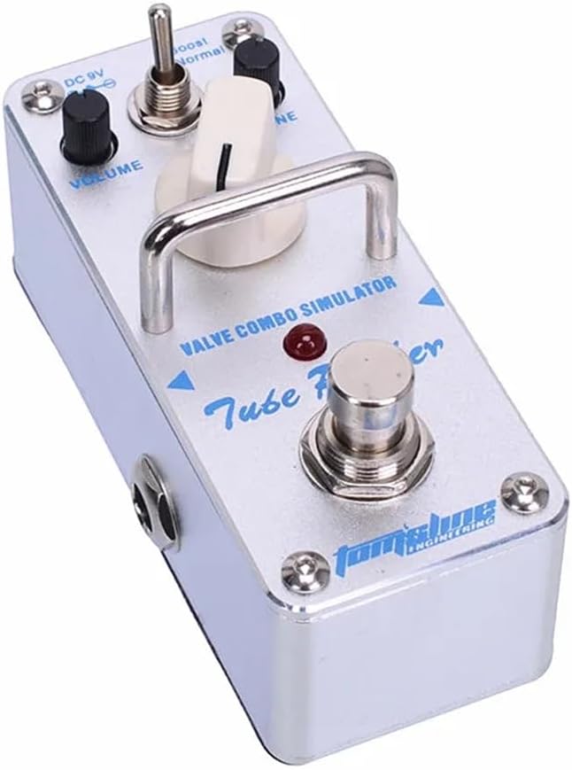 Tube Pusher Valve Combo Simulator Electric Guitar Effect Pedal Mini Simulator Guitar Effects Pedal True Bypass Guitar Parts Accessories