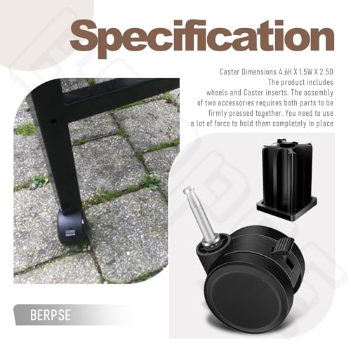 caster wheel gas grillsstem style locking swivel caster 6414 306414 for weber genesis summit silver spirit gas grills includes insert 2 51634 in diameter 2