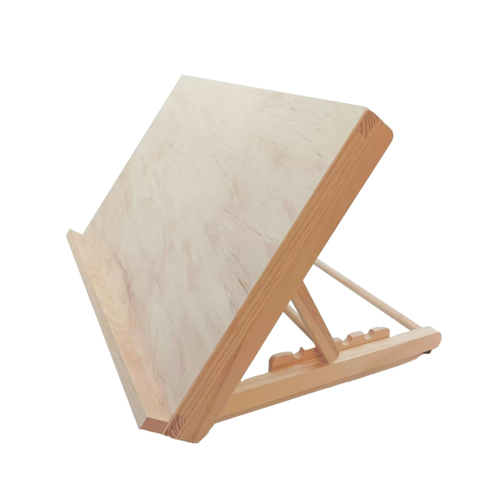 Caballete de Mesa para Pintar, Soporte de Madera para Libros, Tablero de Dibujo, Tablero de Dibujo para Principiantes, Libro de Cocina, Dibujo