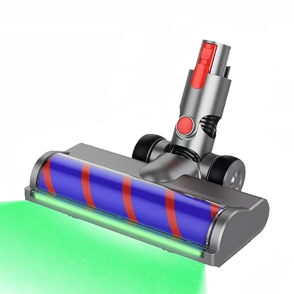 Full-Area LED Soft Roller Cleaner Head for Dyson V15 V11 V10 V8 V7 Gen5 G5 by Amalfy - Used condition - US$18.51