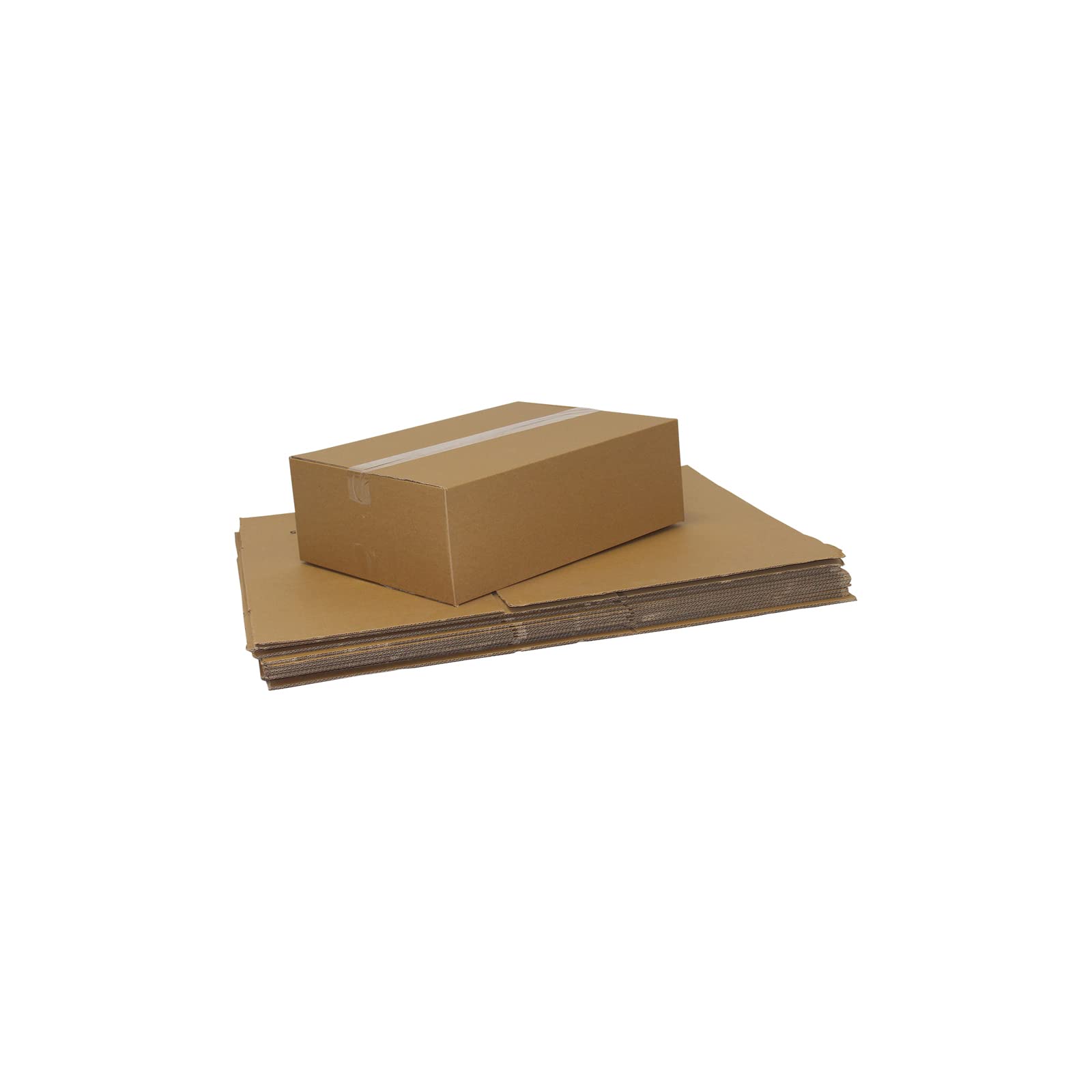 Sunrise Packaging Large Double Wall Boxes, 17 x 13 x 5 Inches, Packing Box, BC Flute Construction, Heavy-Duty Mailing Box | House Moving Removal Strong Boxes Storage Supplies, 20