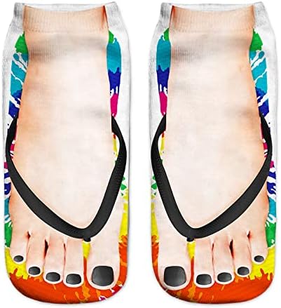 Benefeet Sox Calcetines Tobilleros para Mujer con Estampado 3D miniatura 7