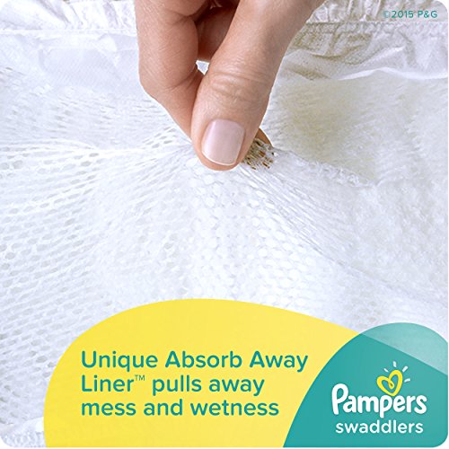 Image of Pampers Swaddlers Diapers Newborn Size 1 (8-14 lb), 35 Count, Jumbo