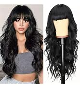 NWT Aisi Hair wig Amazon.com : AISI HAIR Curly Bob Wig with Bangs Short Wavy  main image 3