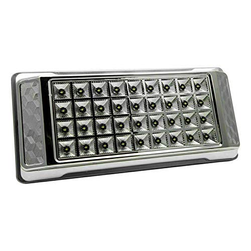 MACHSWON LED Ceiling Light, 12V Car Dome Interior Roof Lamp for Motorhome Caravan Camper RV Trailer Truck Vehicle Boat with 36 LED Lights, Super Bright