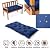 Waterproof Lounger Seat Cushions Outdoor Loveseat Bench Seat Pads Tufted Bench Cushion (39.4 X 19.7 Inch, Khaki)