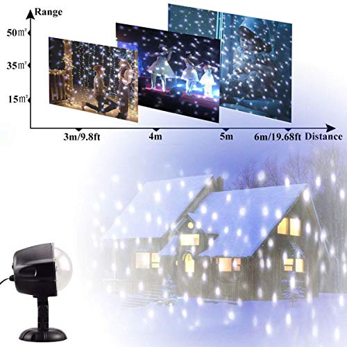 GESIMEI Proiettore Luci Natale Esterno Effetto