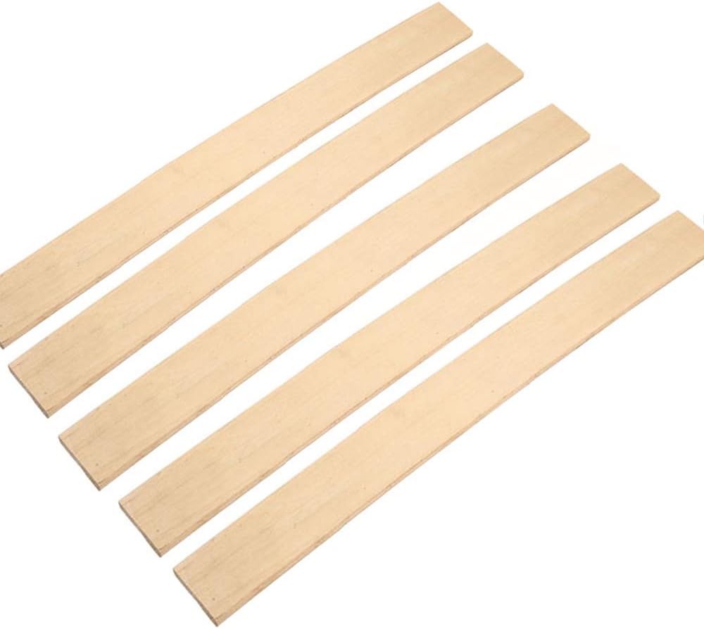 Bed Slats Replacement Support Wooden Slats for Bedroom Furniture Metal
