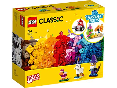 Lego Classic Creative Transparent Bricks 11013 Building Kit with Transparent Bricks; Inspires Imaginative Play