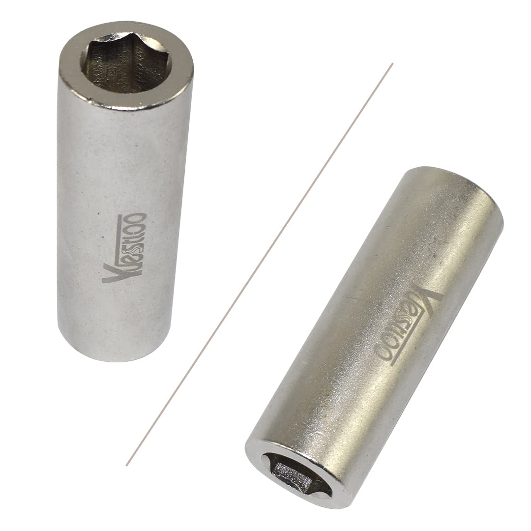 Yuesstloo Crankshaft Pulley Remover Installer Tool Kit, Compatible with Jaguar Land Rover 3.0 V6 5.0 V8, Replace 303-1437 303-1438 303-1439 303-1440 303-1441, with Carrying Case & Gloves