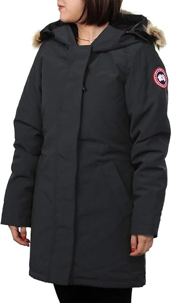Canada Goose Victoria Parka Womens Down Jacket, FUSION FIT 3037L 67 Navy