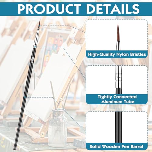 Geehua 582246_1_Q38NJLAY 30Pcs Fine Detail Paint Brushes thumb #2