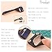 Metal Leather Skiver,Sharp Skiver with Comfortable Grip,Convenient Leather Working Tool with Three Skiver Blades for Leather Craft DIY,Leather Making,Leather Thinning