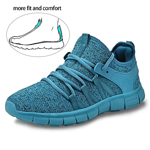 Image of INZCOU Running Shoes Lightweight Tennis Shoes Non Slip Gym Workout Shoes Breathable Mesh Walking Sneakers