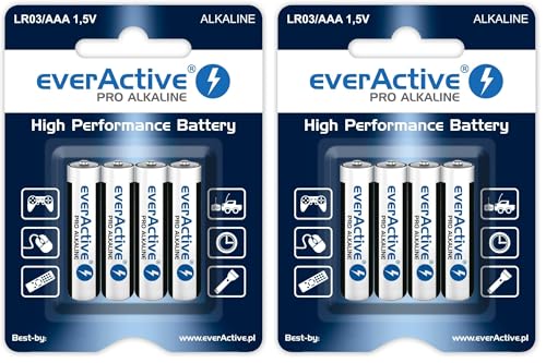 BATERIE everActive Pro LR03 (AAA) ALKALAINE (Paquete de 2)