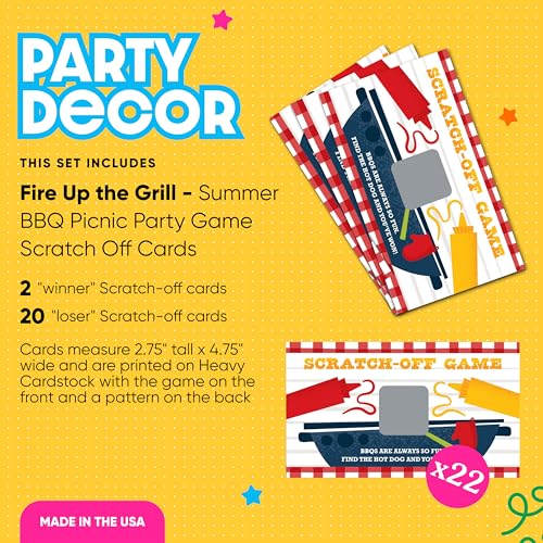 Big Dot of Happiness Summer Grill Party Game miniatura 2
