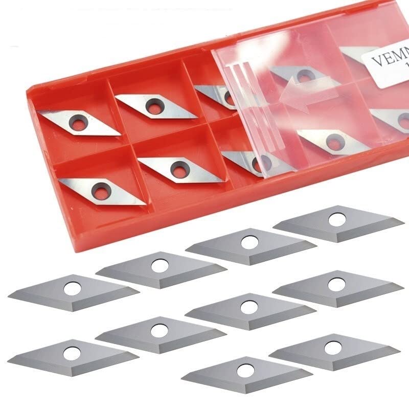 Cortador de carburo para torneado 10 pcs miniatura 3