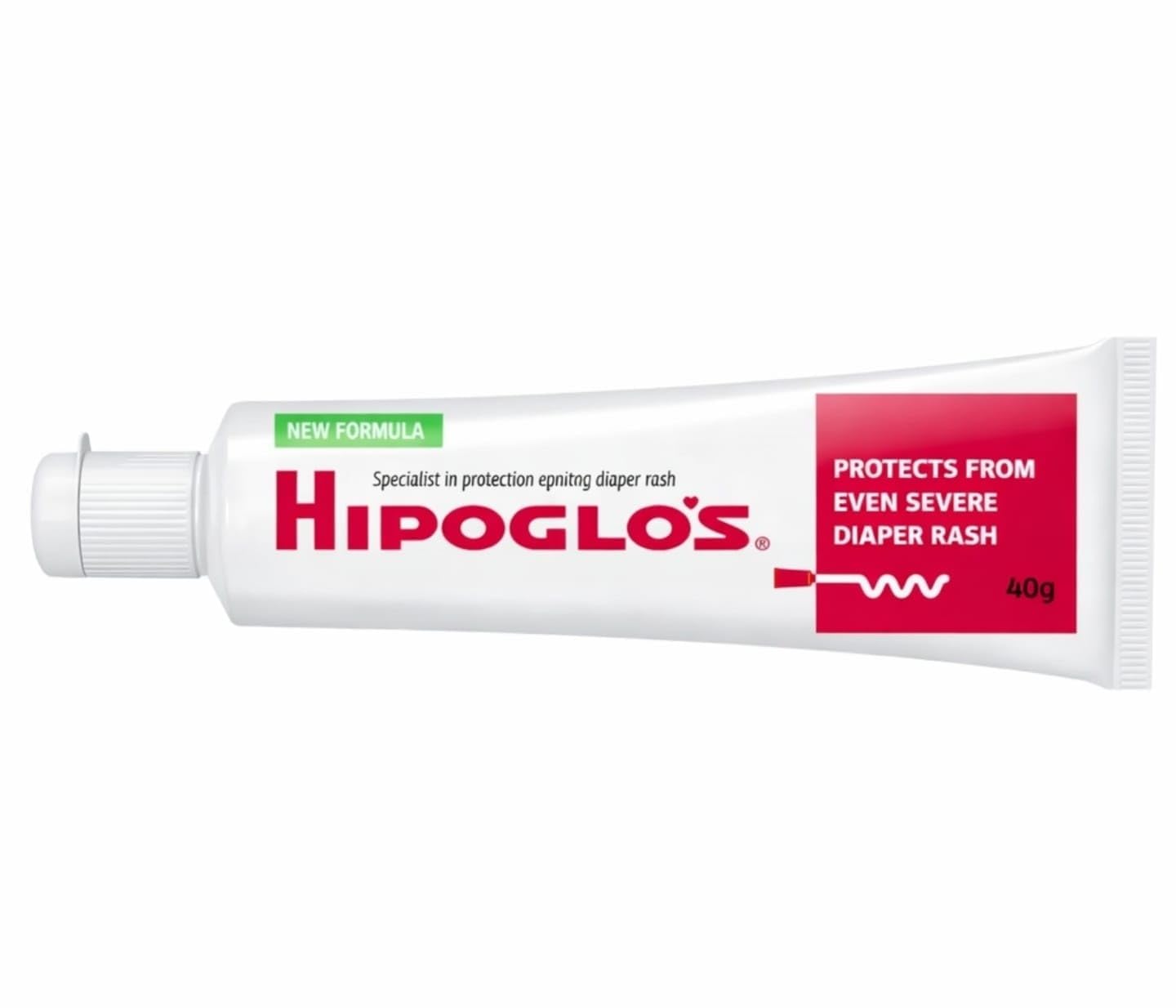 Pomada Ointment Hipoglos 40g Baby Diaper Rash Cream and Dry Skin Protectant By Brex America®