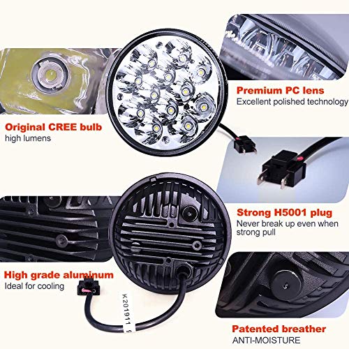 Luces LED Ourbest H5001 Par46 5.75" para Spotlight 36W Juego 2 miniatura 5