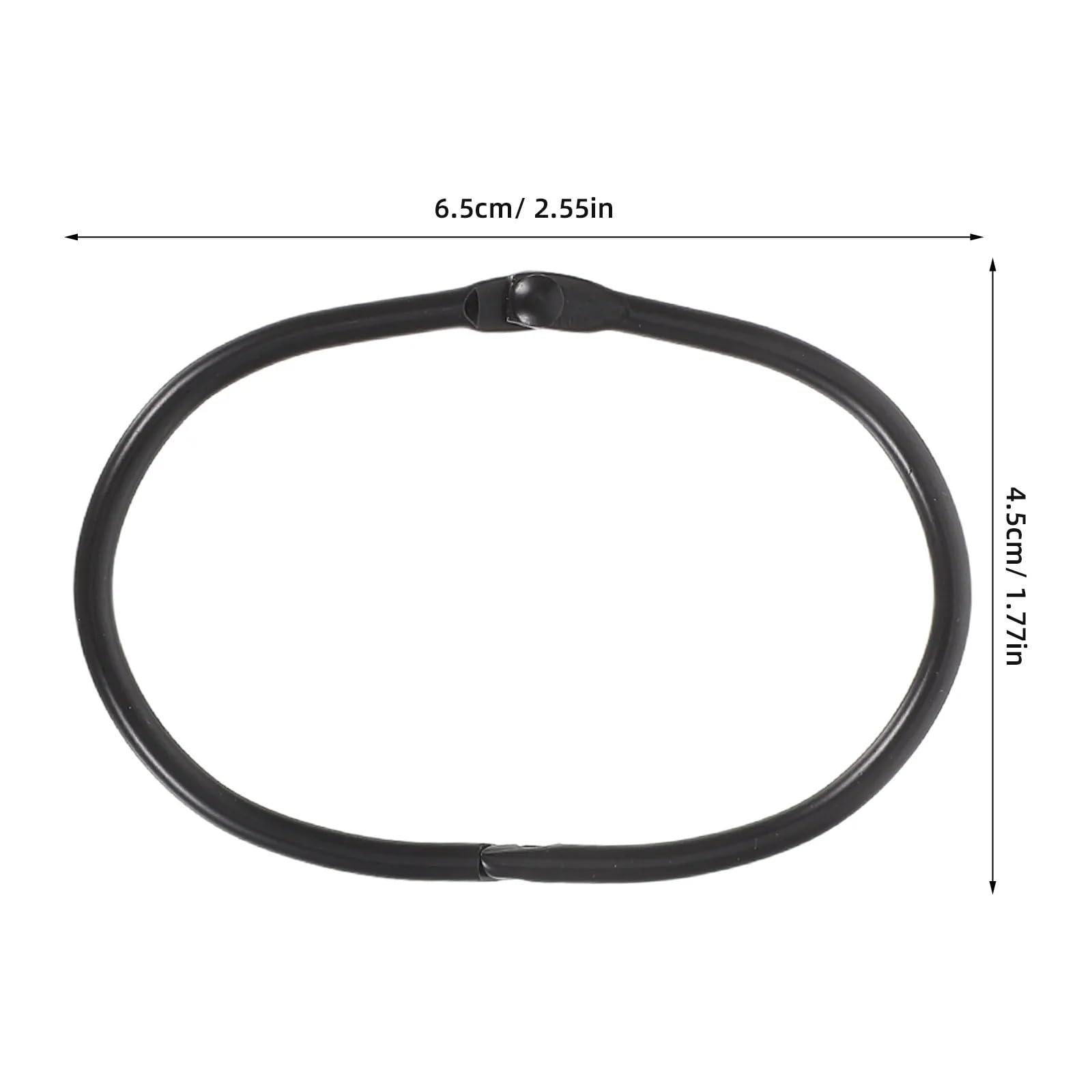Anneaux Rideaux Douche Anneaux de Rideau Douche 24 pièces