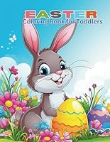Simple and Easy Easter Coloring Book for Children Ages 2+, Easy and Large Design B0CX4Y1GKR Book Cover