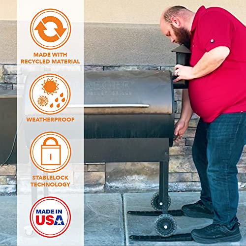 BBQ Butler Gator Tail - cuñas niveladoras para parrilla, 2 piezas miniatura 4