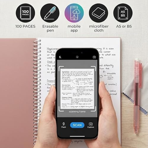 Tech Enthusiast Smart Erasable Notebook (Letter, Lined, 100 pages) — view 3