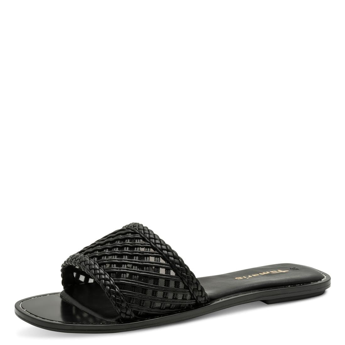 Tamaris Women's mule flat black 6.5 UK