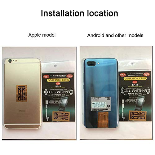 10 peças de adesivos para realce de sinal de celular - impulsionador de sinal, SP-4 para celular