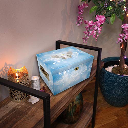 Image of Angel Cremation Urns for Human Ashes Adult Female Chest Urns for Ashes